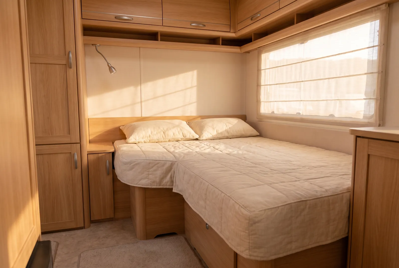 Dethleffs Vast bed